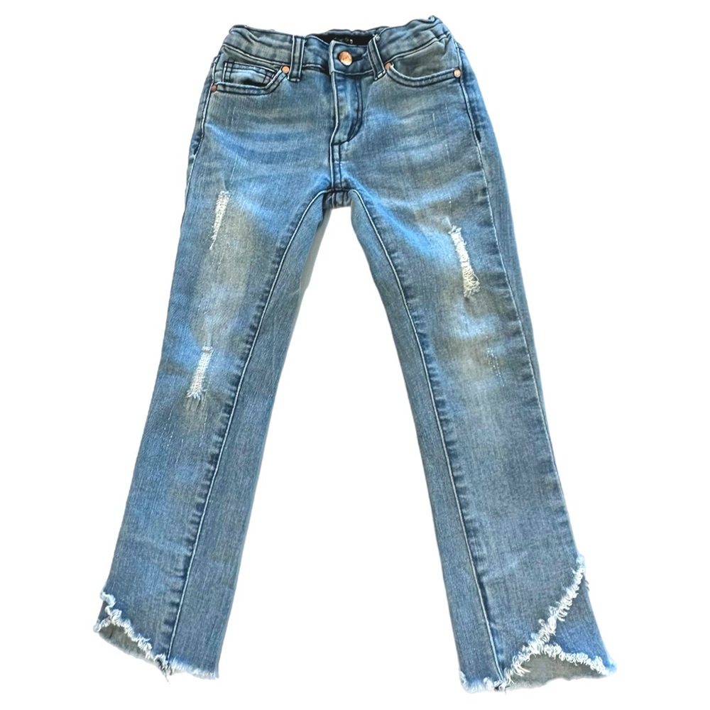 Joe's Jeans Kids Distressed Blue Denim